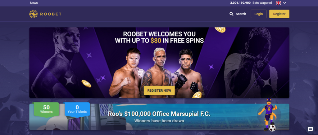 Bet On Sports At Roobet Sportsbook