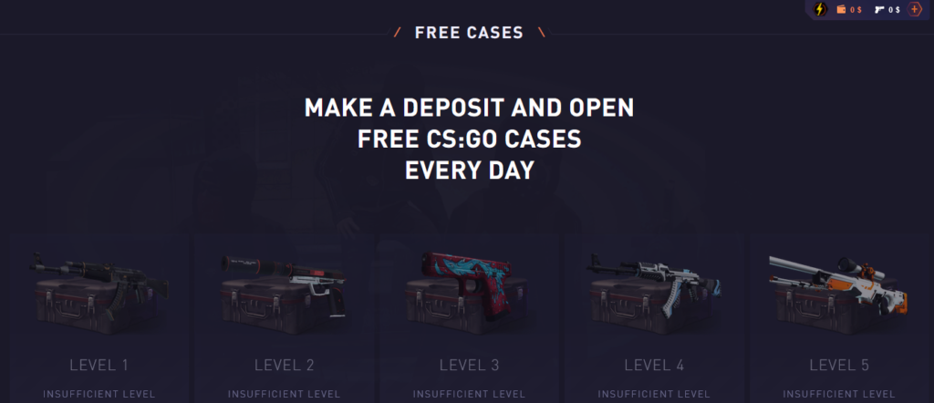 Earn DatDrop Free Daily Cases