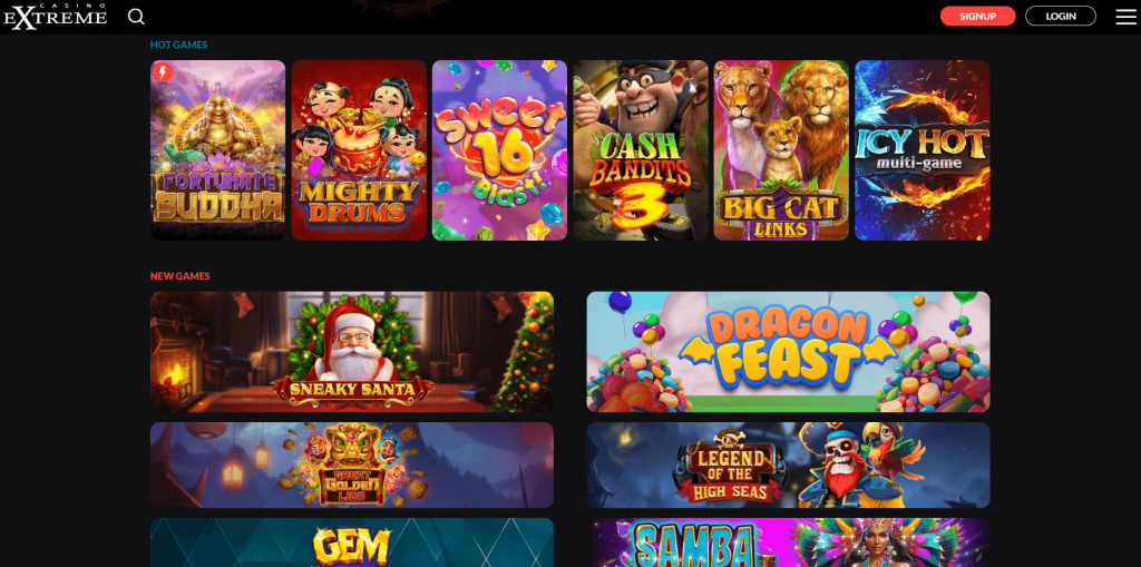 Extreme Casino Slots and Games