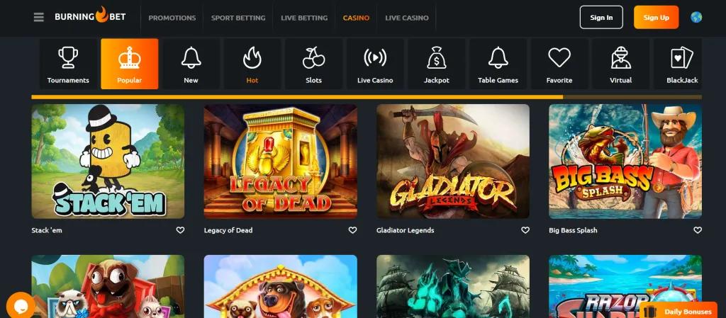 BurningBet Slots