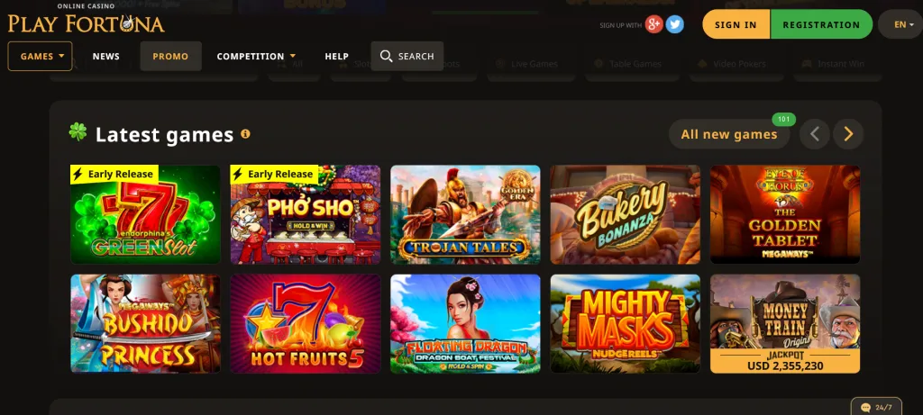 Play Fortuna Slots